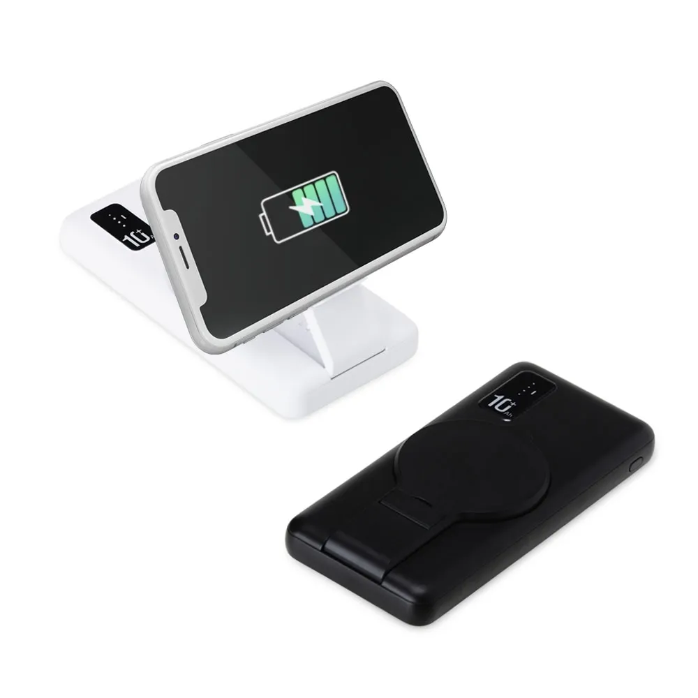 Power bank Pilmayquen com carregamento por indução ou cabo