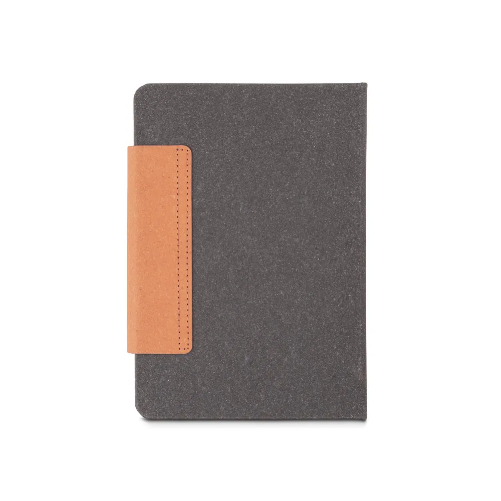 TAGORE A5. Agenda A5 em pele (58% reciclada)