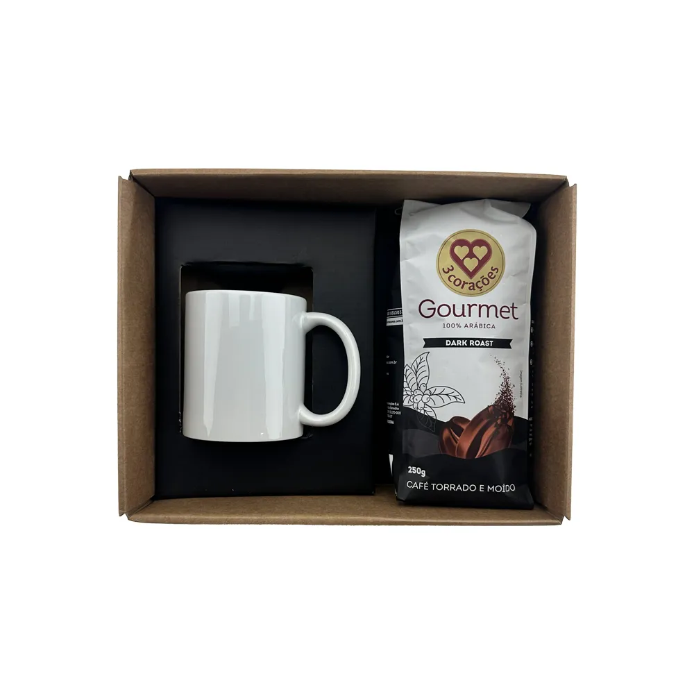 MARGA. Kit Café caneca de cerâmica 325ml