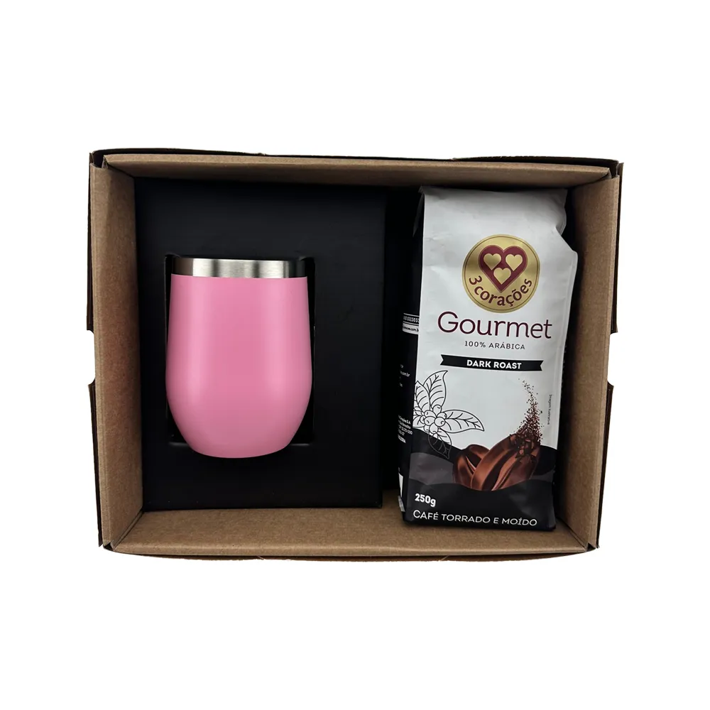 HARALD. Kit Café com copo térmico 320ml
