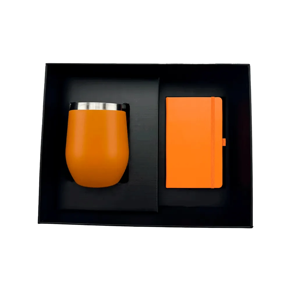MEHMET. Kit VIP Copo Térmico 320ml e Caderno A6