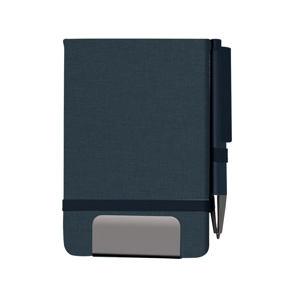 ISOLDA. Mini caderno A6 em RPET com caneta