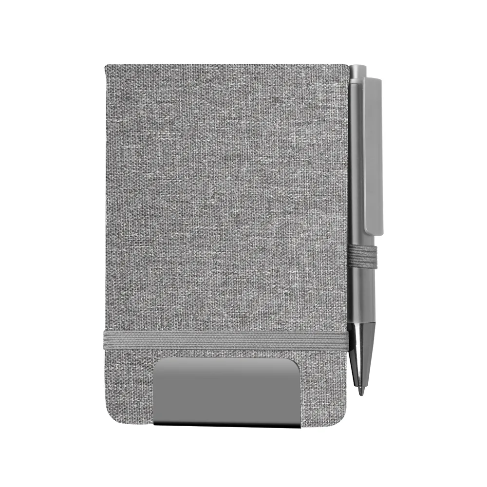 ISOLDA. Mini caderno A6 em RPET com caneta