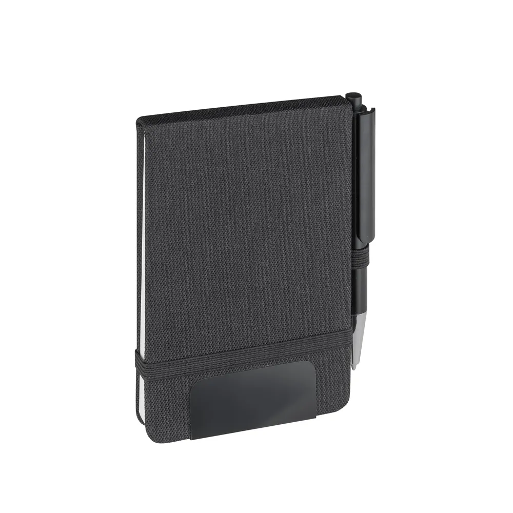 ISOLDA. Mini caderno A6 em RPET com caneta