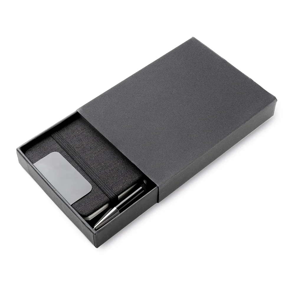 ISOLDA. Mini caderno A6 em RPET com caneta