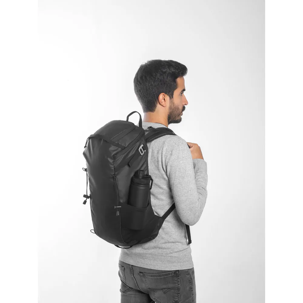 ALASCA. Mochila Hiking com revestimento à prova de água em 600D poliéster reciclado e 210D poliéster reciclado 14"