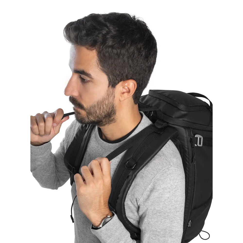 ALASCA. Mochila Hiking com revestimento à prova de água em 600D poliéster reciclado e 210D poliéster reciclado 14"