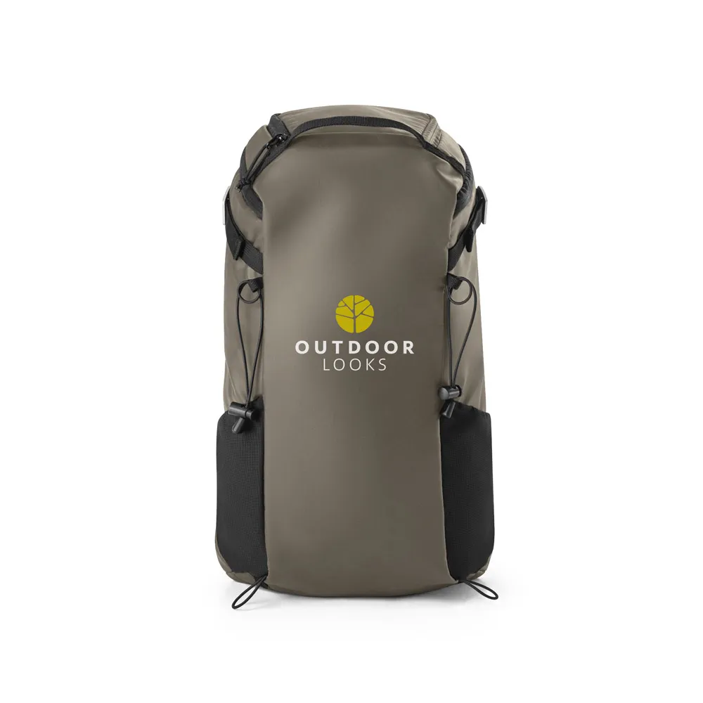 ALASCA. Mochila Hiking com revestimento à prova de água em 600D poliéster reciclado e 210D poliéster reciclado 14"