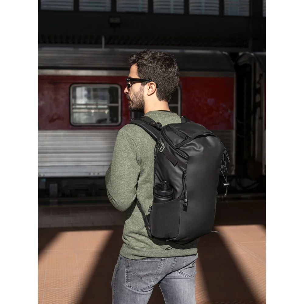 ALASCA. Mochila Hiking com revestimento à prova de água em 600D poliéster reciclado e 210D poliéster reciclado 14"