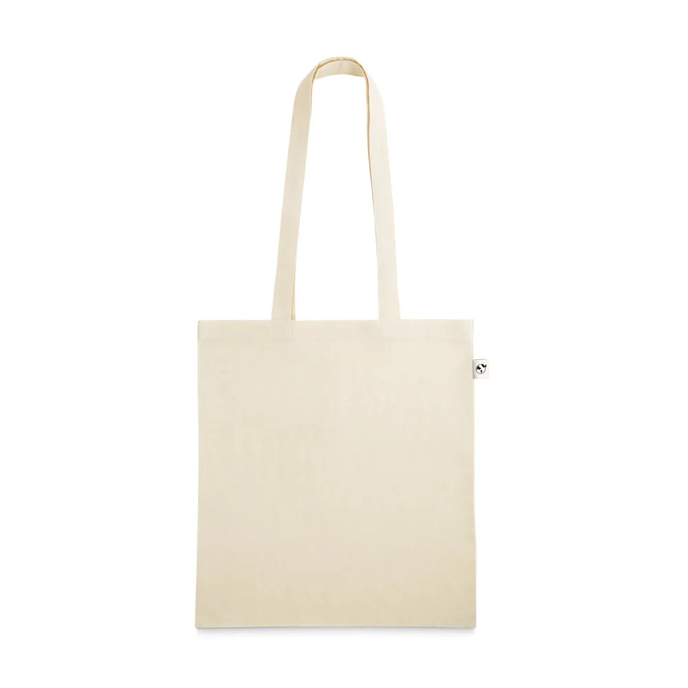 LEON. Sacola 100% algodão orgânico (140 g/m²)