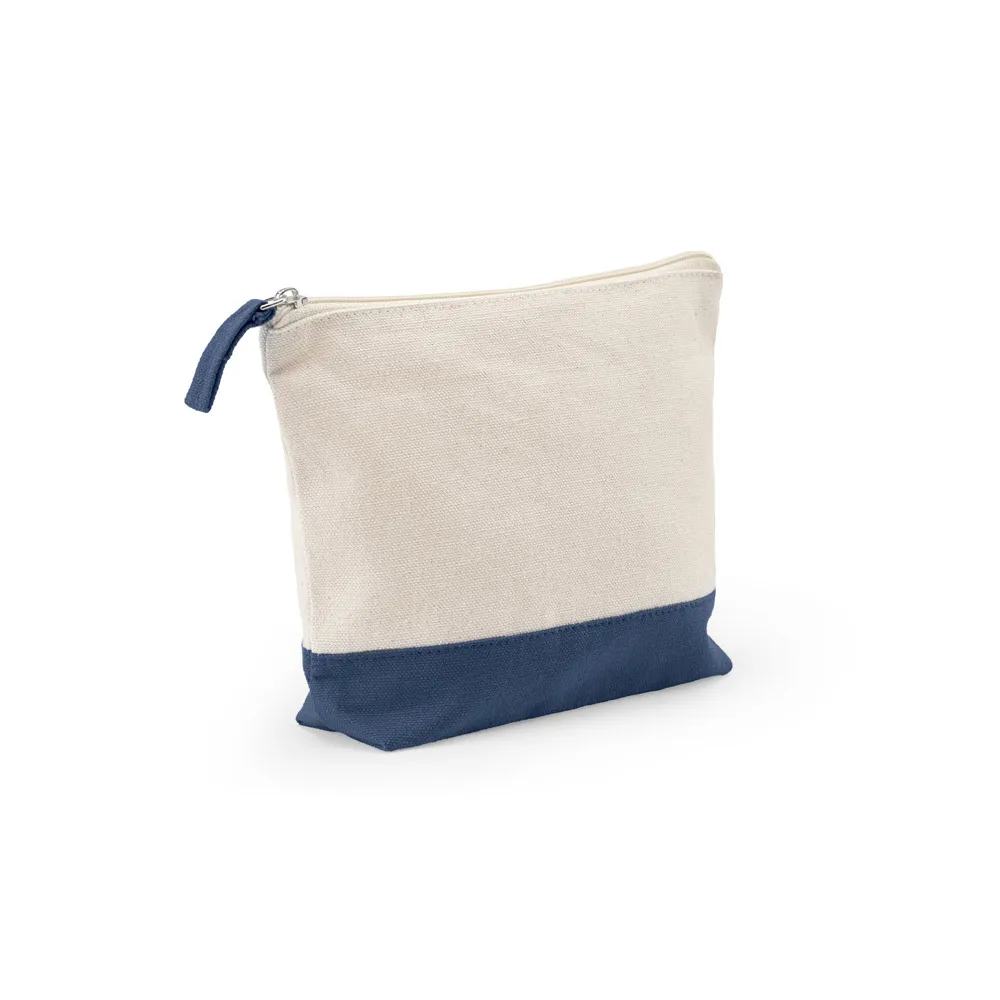 DAPHNE. Necessaire de cosméticos 100% algodão (340 g/m²) bicolor