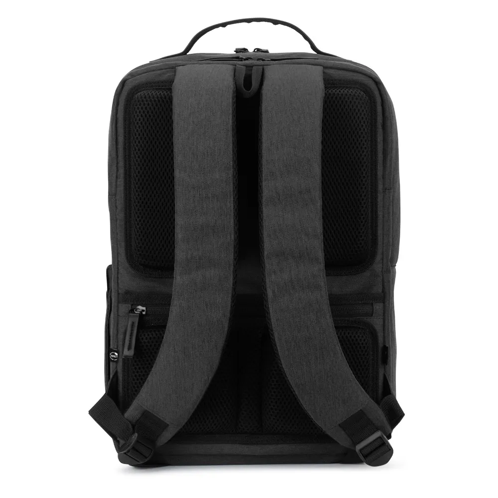 GLASGOW. Mochila para notebook (17'3") em poliéster reciclado de alta densidade 600D (20L)