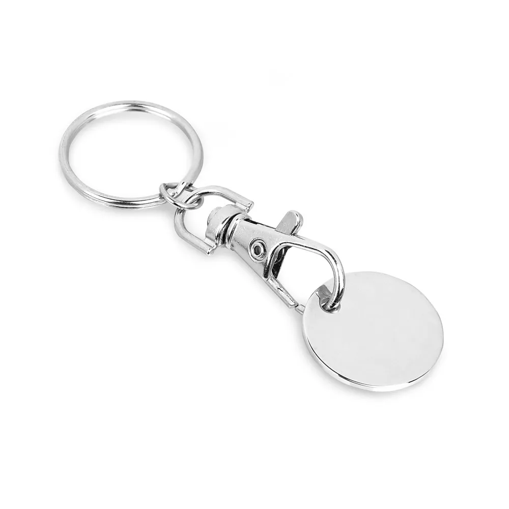 FIDO. Chaveiro em metal com formato de moeda