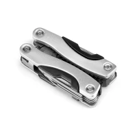 DUNITO. Mini alicate multifunções com 9 funções em aço inox e alumínio