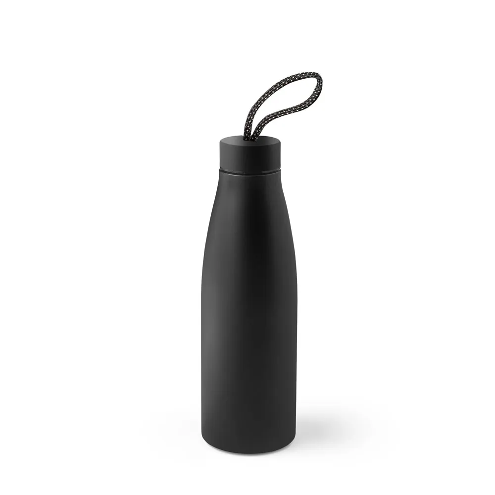 MORGAN. Squeeze em aço inox 90% reciclado de parede simples (710 mL)