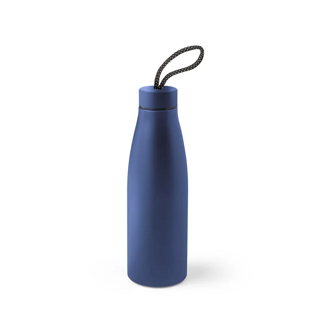 MORGAN. Squeeze em aço inox 90% reciclado de parede simples (710 mL)