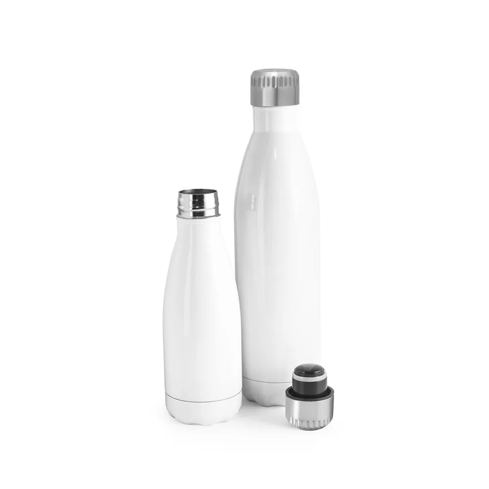 AMORTI L. Garrafa para sublimação em aço inox com parede dupla, isolada a vácuo 800 mL