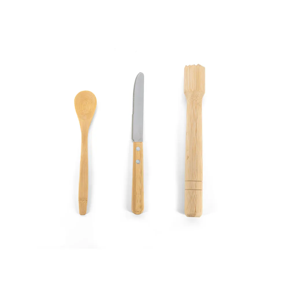KRATENA. Kit para caipirinha com 5 peças em bambu