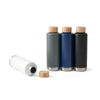NORRE BOTTLE. Garrafa térmica em aço inox de parede dupla isolada a vácuo (640 mL)