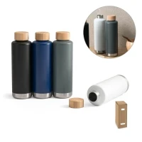 NORRE BOTTLE. Garrafa térmica em aço inox de parede dupla isolada a vácuo (640 mL)