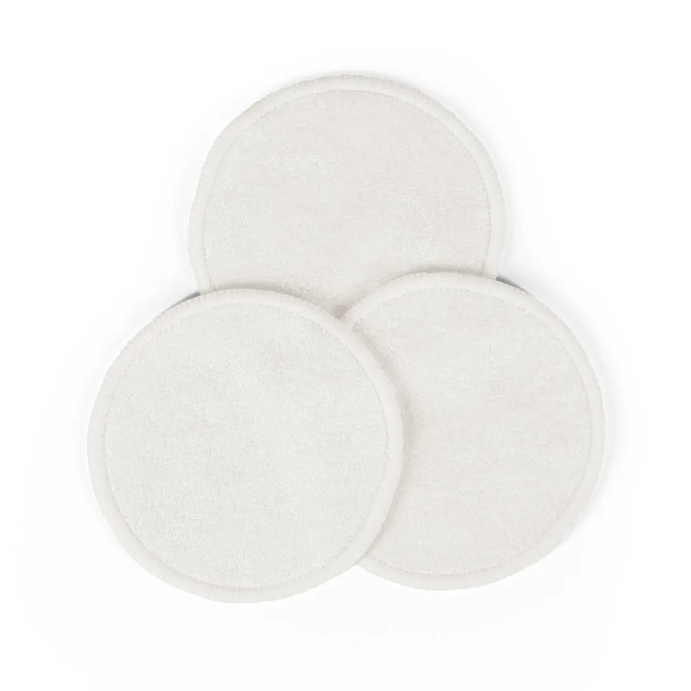 ELISE. Conjunto de 3 discos de limpeza facial laváveis e reutilizáveis