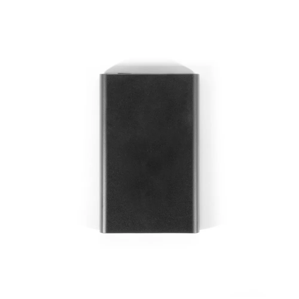 WRIGHT 5. Bateria portátil magnética com carregamento super-rápido em alumínio reciclado e ABS reciclado (5'000 mAh)