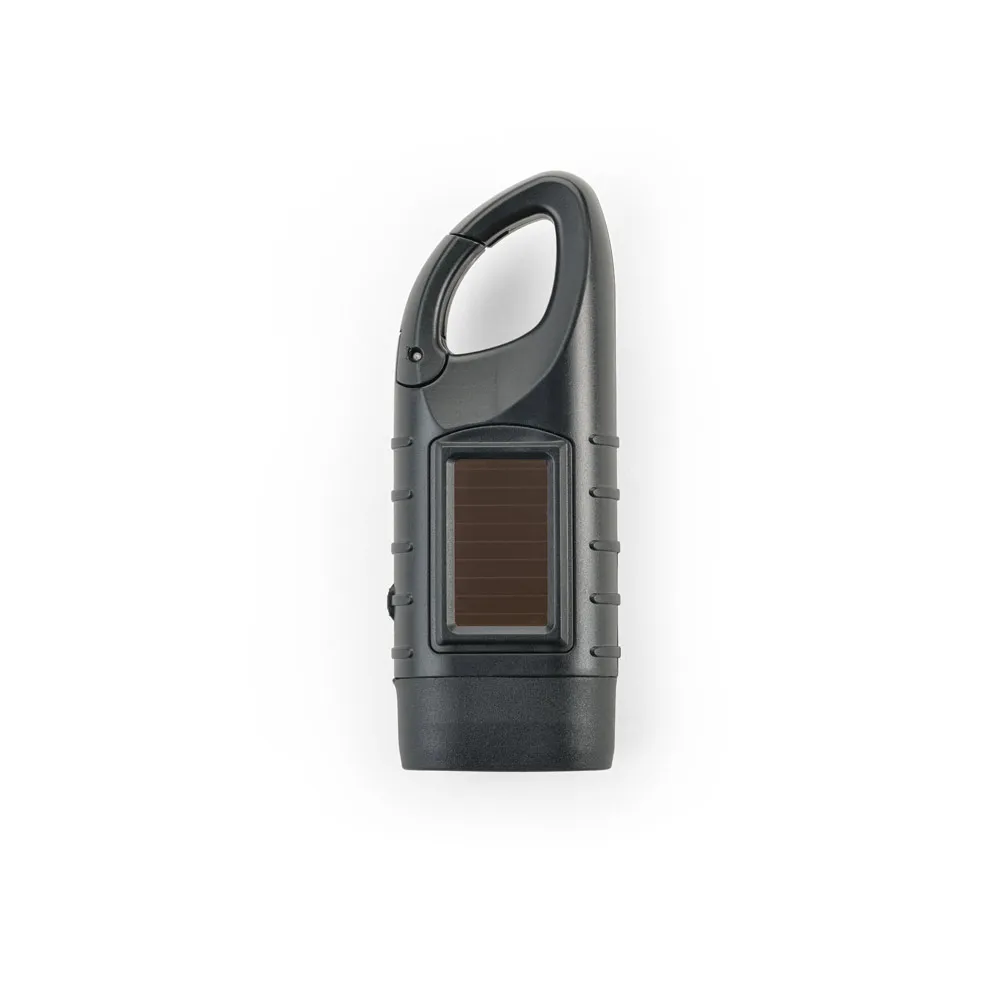 SOLARKY. Lanterna compacta de 0'5 W em ABS, com 3 LEDs brancos com 90 lumens