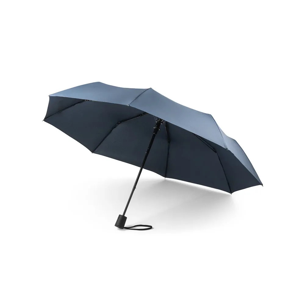 CIMONE. Guarda-chuva, dobrável, em poliéster 100% reciclado com abertura automática