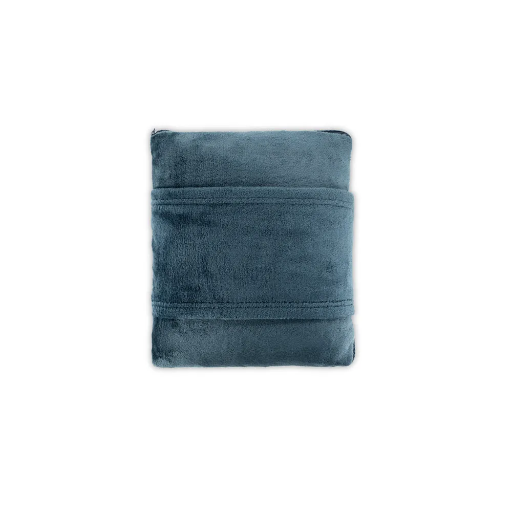 SNUGGY. Manta 3 em 1 em tecido polar (220 g/m²) ideal para viagens