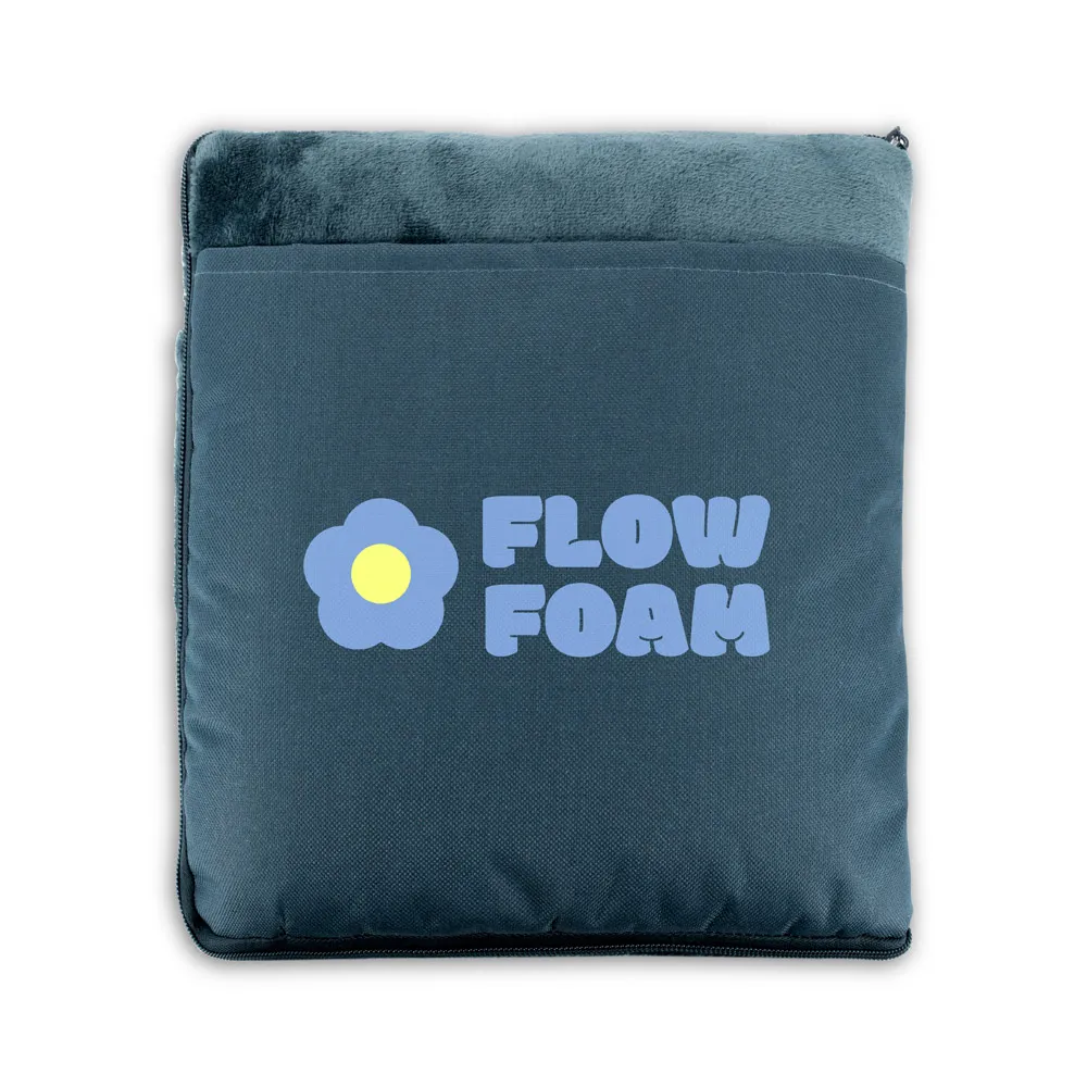 SNUGGY. Manta 3 em 1 em tecido polar (220 g/m²) ideal para viagens